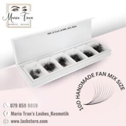 10D HANDMADE FANS MIXSIZE
