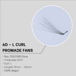 6D - L CURL- PROMADE FANS