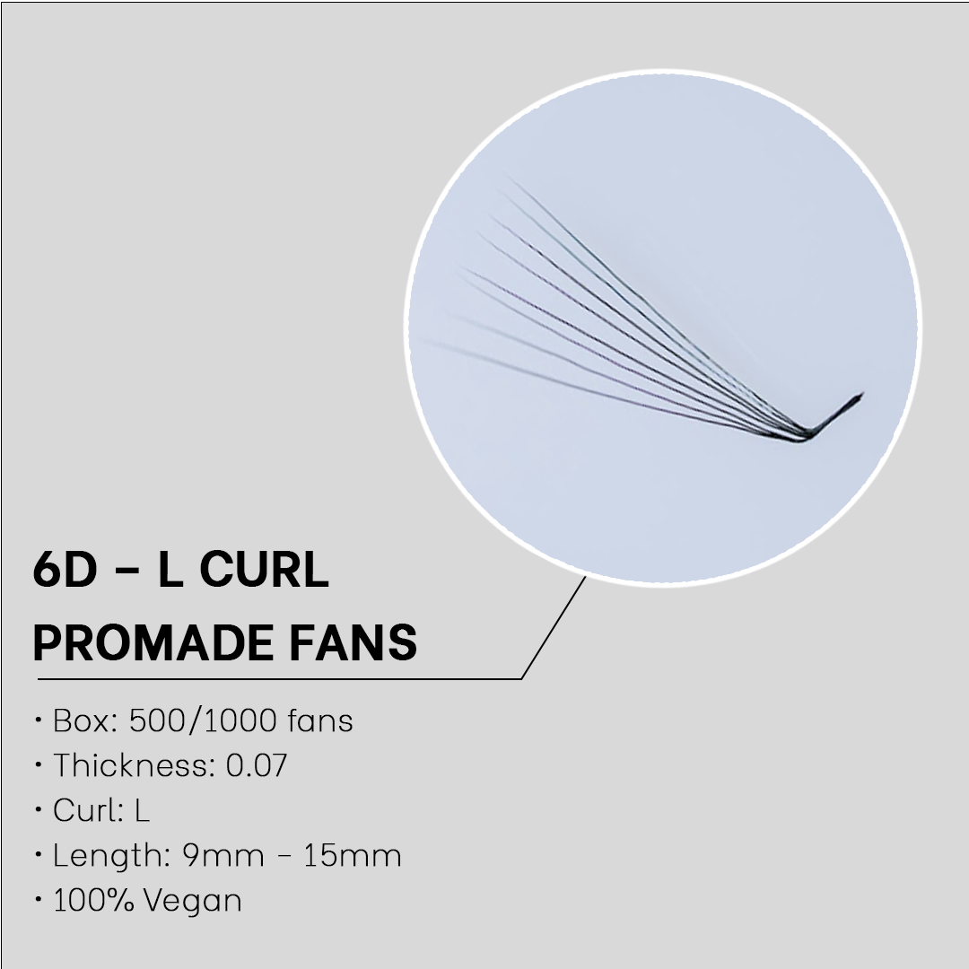 6D - L CURL- PROMADE FANS